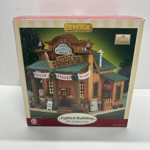 Lemax 2006 Bill's Produce Mart Harvest Crossing #55261 Fruits Vegetables Grapes